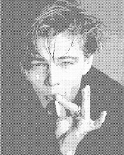 Tečkování - LEONARDO DICAPRIO S CIGARETOU