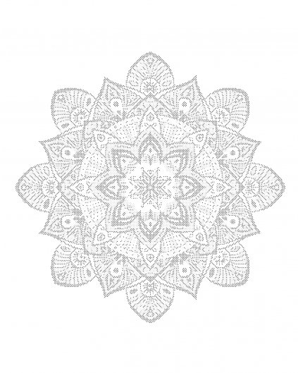 Tečkování - MANDALA VII