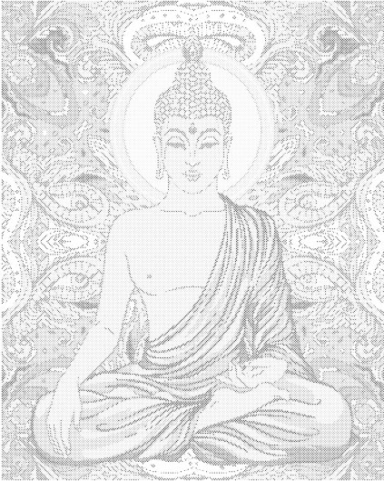 Tečkování - BUDDHA A ORNAMENTY
