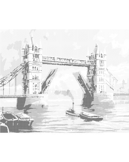 Tečkování - TOWER BRIDGE LONDÝN