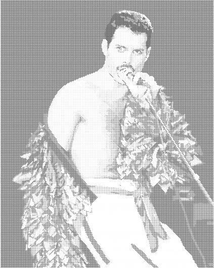 Tečkování - FREDDIE MERCURY