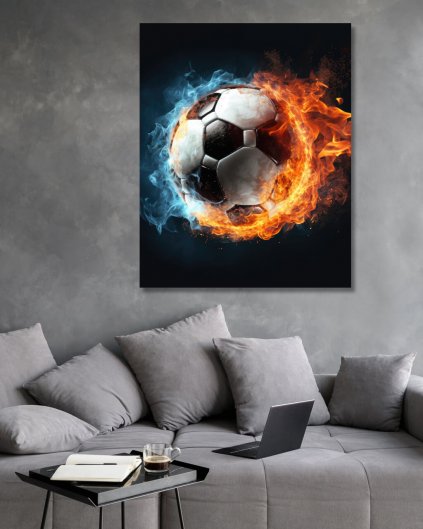 Obrazy na stěnu - Síla fotbalového míče