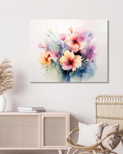 Obrazy na stěnu - Jemné květiny