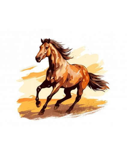 Obrazy na stěnu - Malba koně
