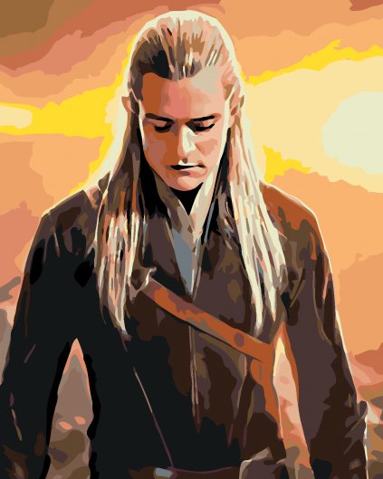 Malování podle čísel - LEGOLAS