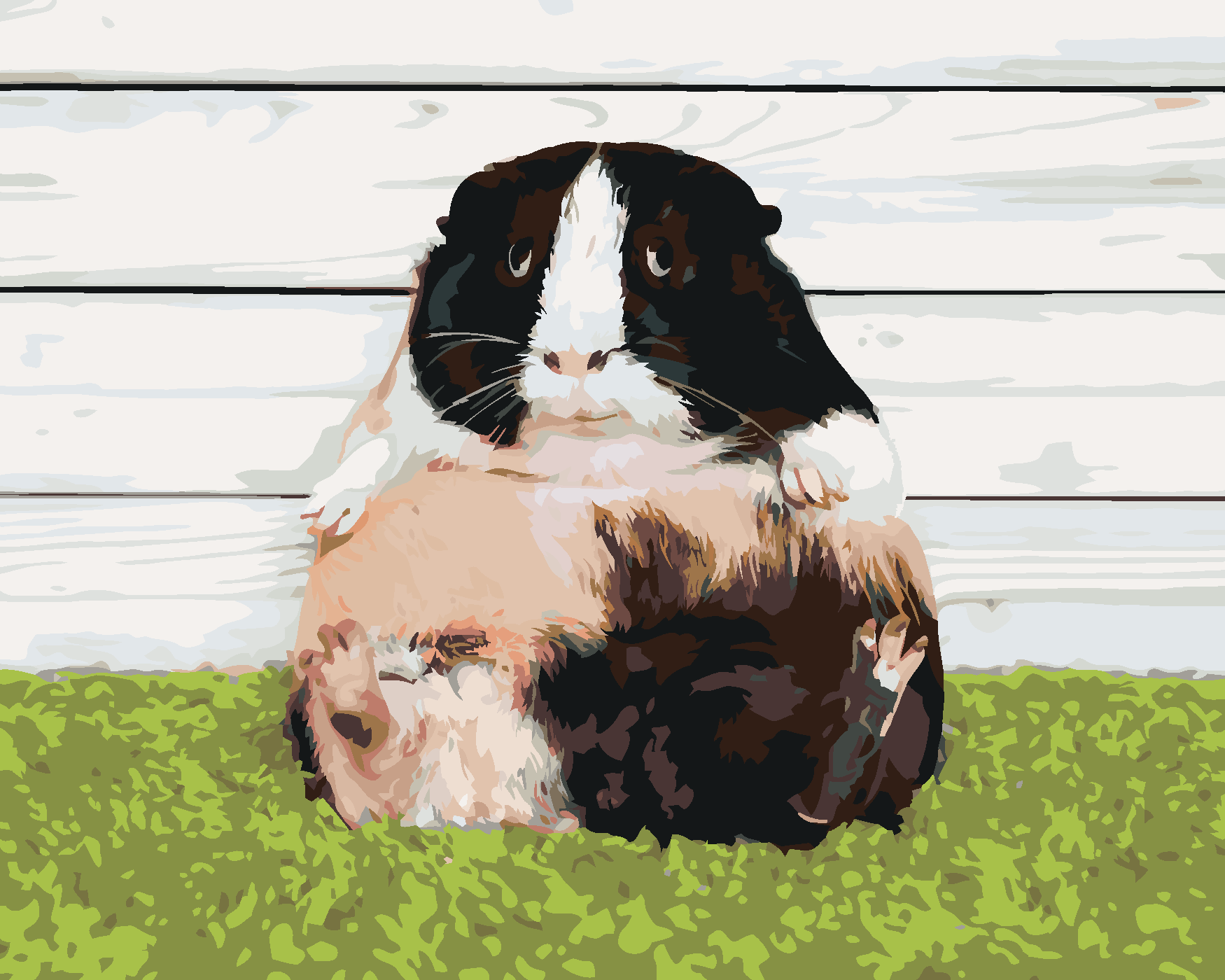 Malování podle čísel - LÍNÉ MORČE Rozměr: 40x50 cm, Rámování: vypnuté plátno na rám