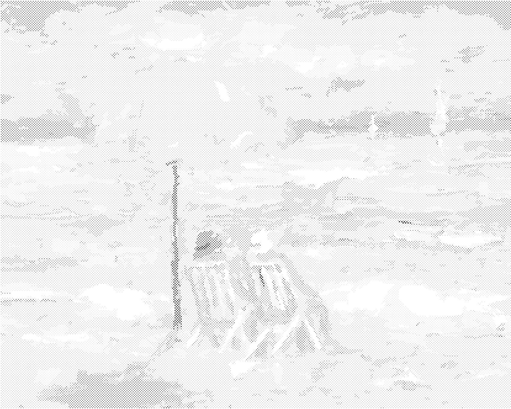 Tečkování - DOVOLENÁ NA PLÁŽI Rozměr: 40x50 cm, Rámování: vypnuté plátno na rám