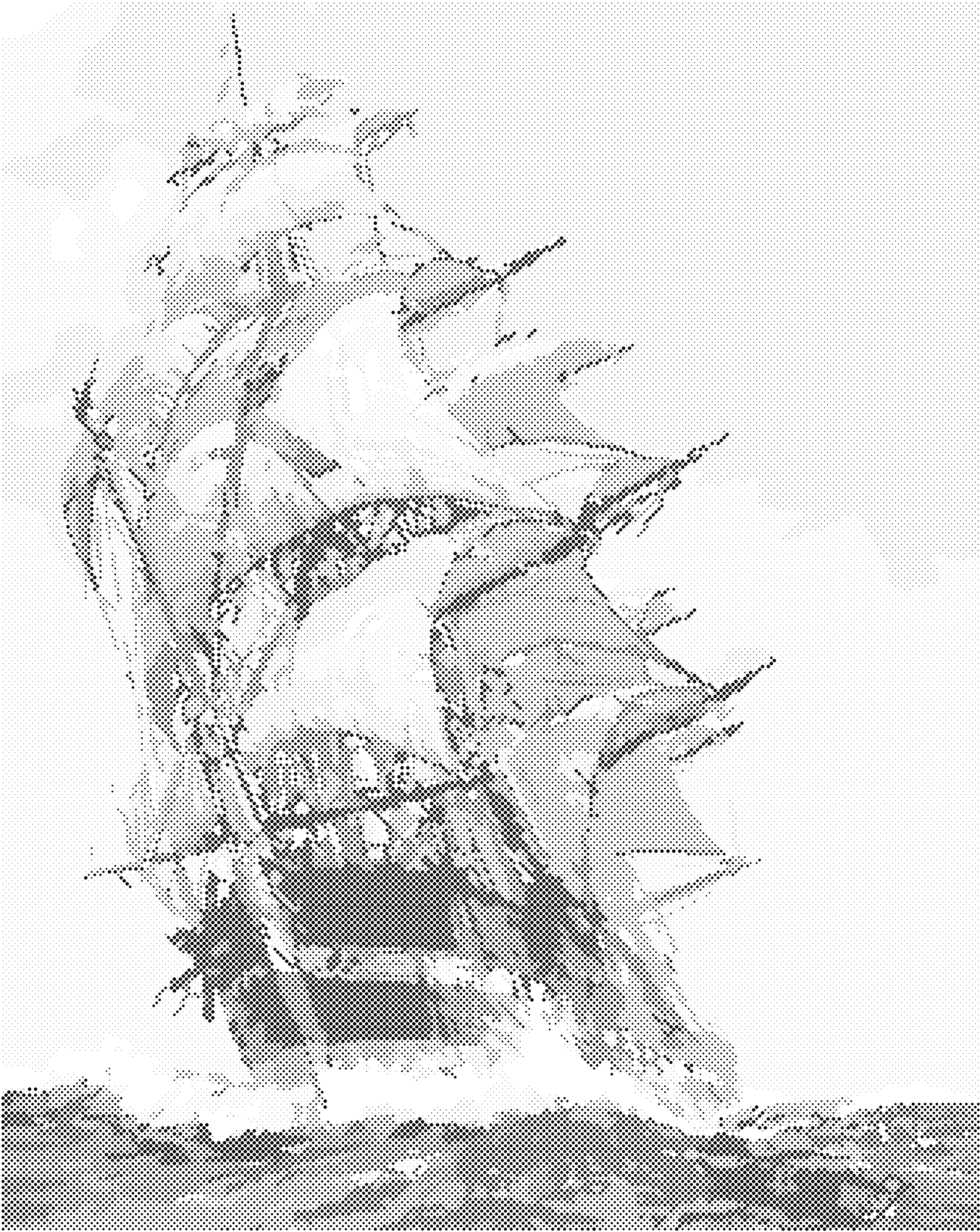 Tečkování - PLACHETNICE VE VĚTRU Rozměr: 40x50 cm, Rámování: bez rámu a bez vypnutí plátna