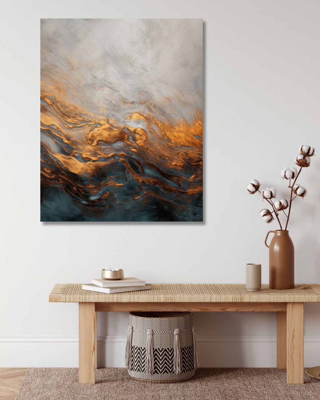 Obrazy na stěnu - Abstrakt 1 Rozměr: 40x50 cm, Rámování: vypnuté plátno na rám