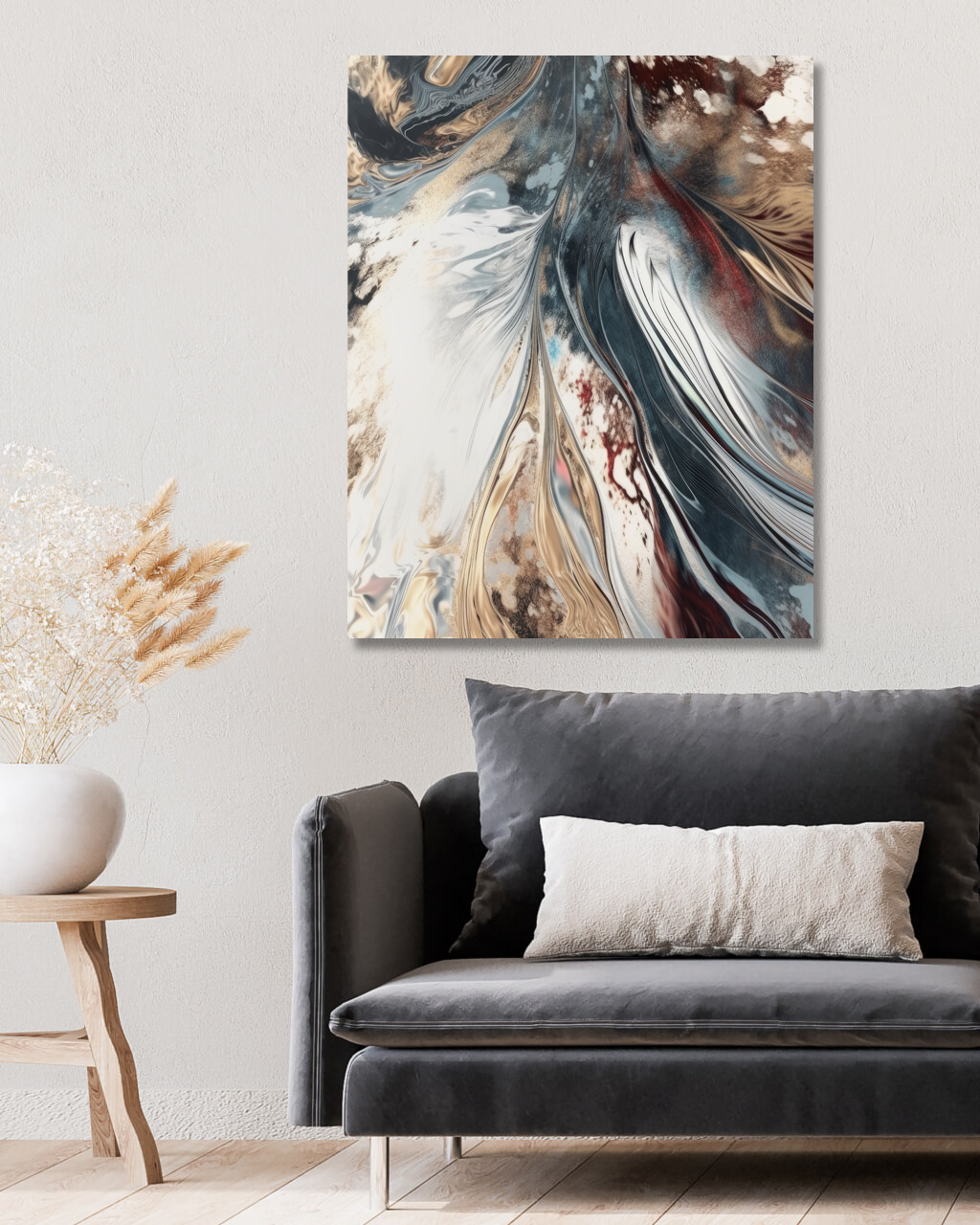Obrazy na stěnu - Abstrakt 2 Rozměr: 40x50 cm, Rámování: vypnuté plátno na rám