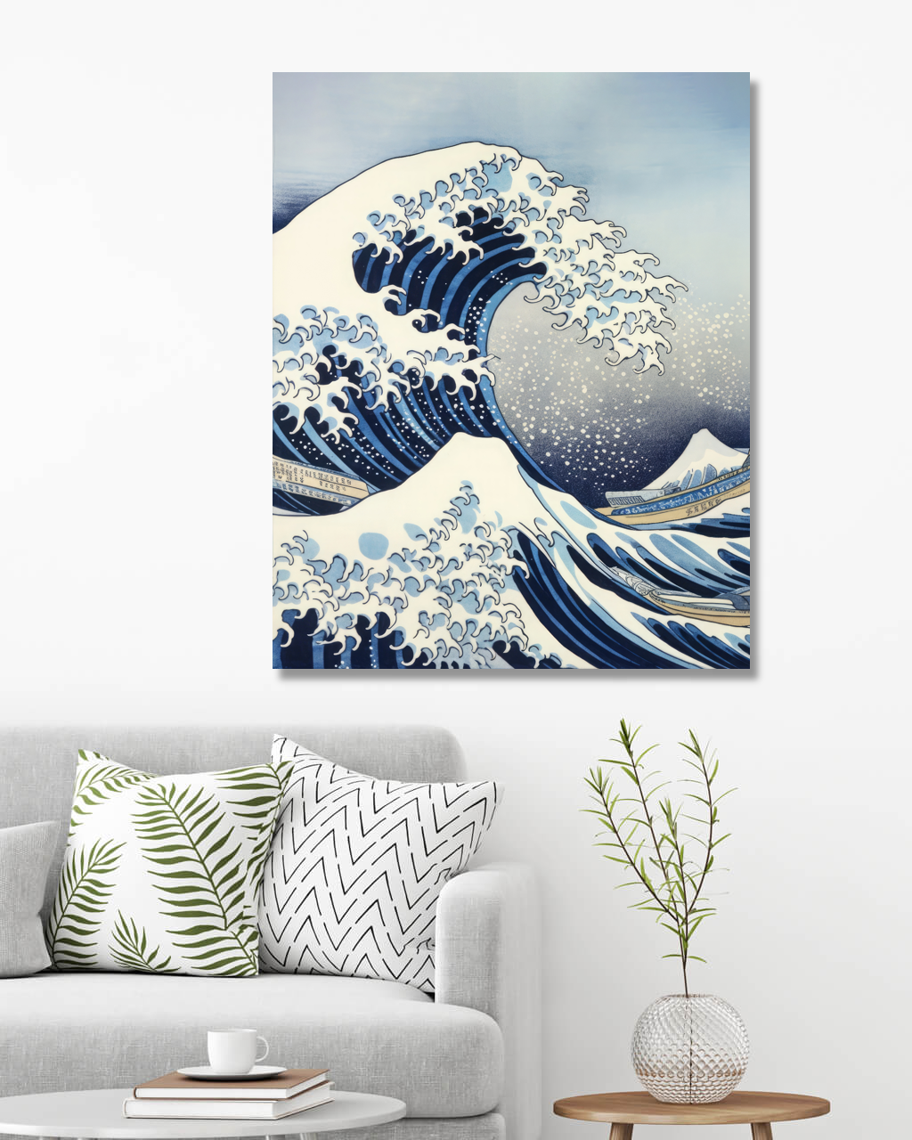 Obrazy na stěnu - Mořská bouře Rozměr: 40x50 cm, Rámování: vypnuté plátno na rám