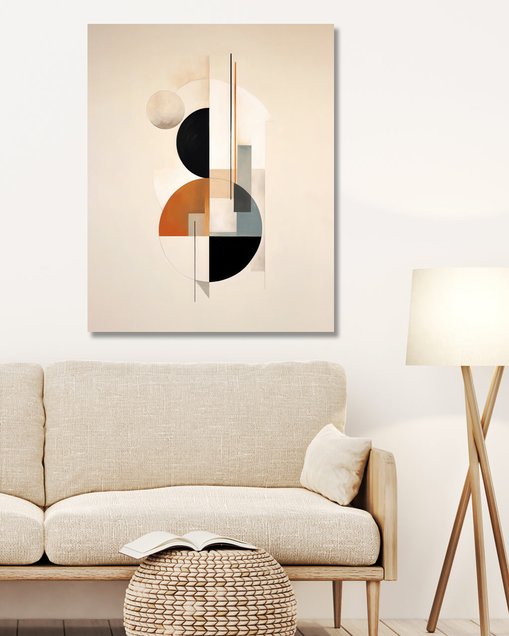 Obrazy na stěnu - Abstrakt 6 Rozměr: 40x50 cm, Rámování: vypnuté plátno na rám