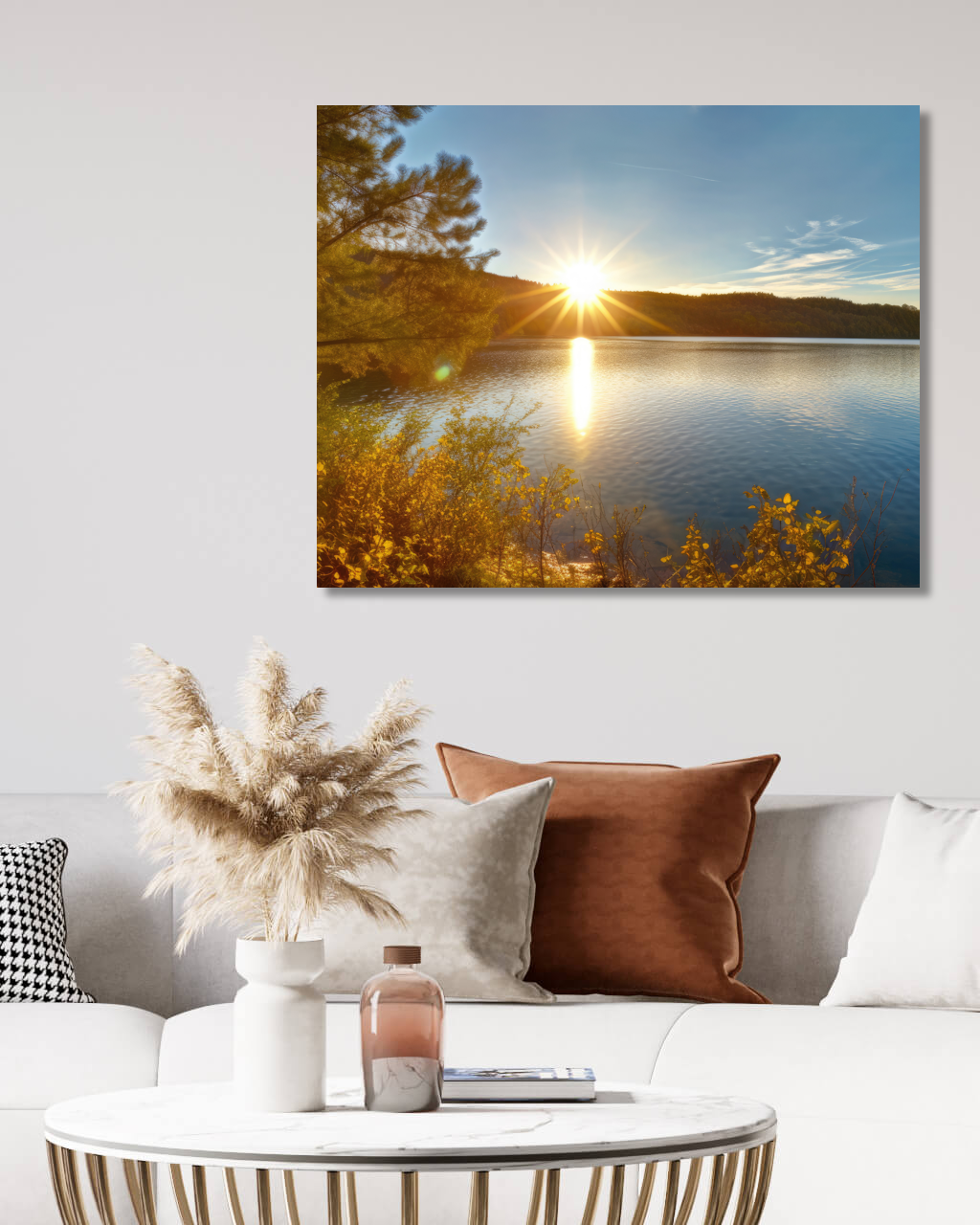 Obrazy na stěnu - Východ slunce Rozměr: 40x50 cm, Rámování: vypnuté plátno na rám