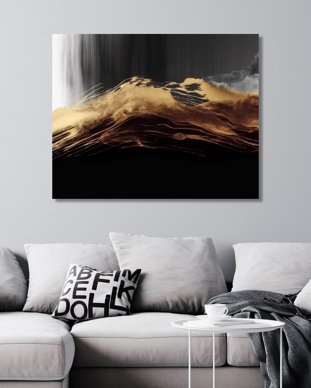Obrazy na stěnu - Abstrakt 3 Rozměr: 40x50 cm, Rámování: vypnuté plátno na rám