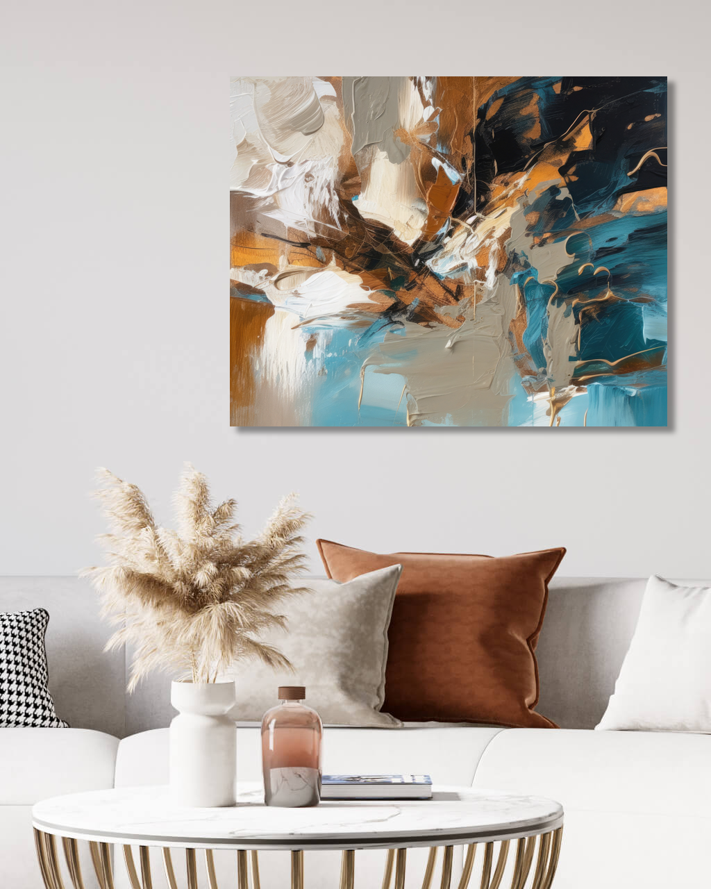 Obrazy na stěnu - Abstrakt 8 Rozměr: 40x50 cm, Rámování: bez rámu a bez vypnutí plátna