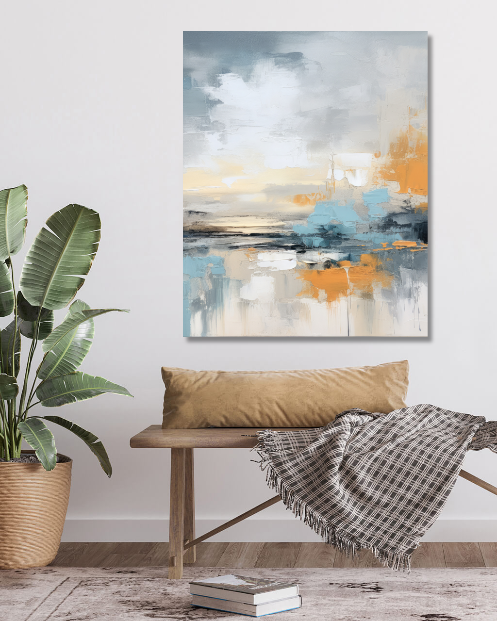 Obrazy na stěnu - Abstrakt 14 Rozměr: 40x50 cm, Rámování: vypnuté plátno na rám
