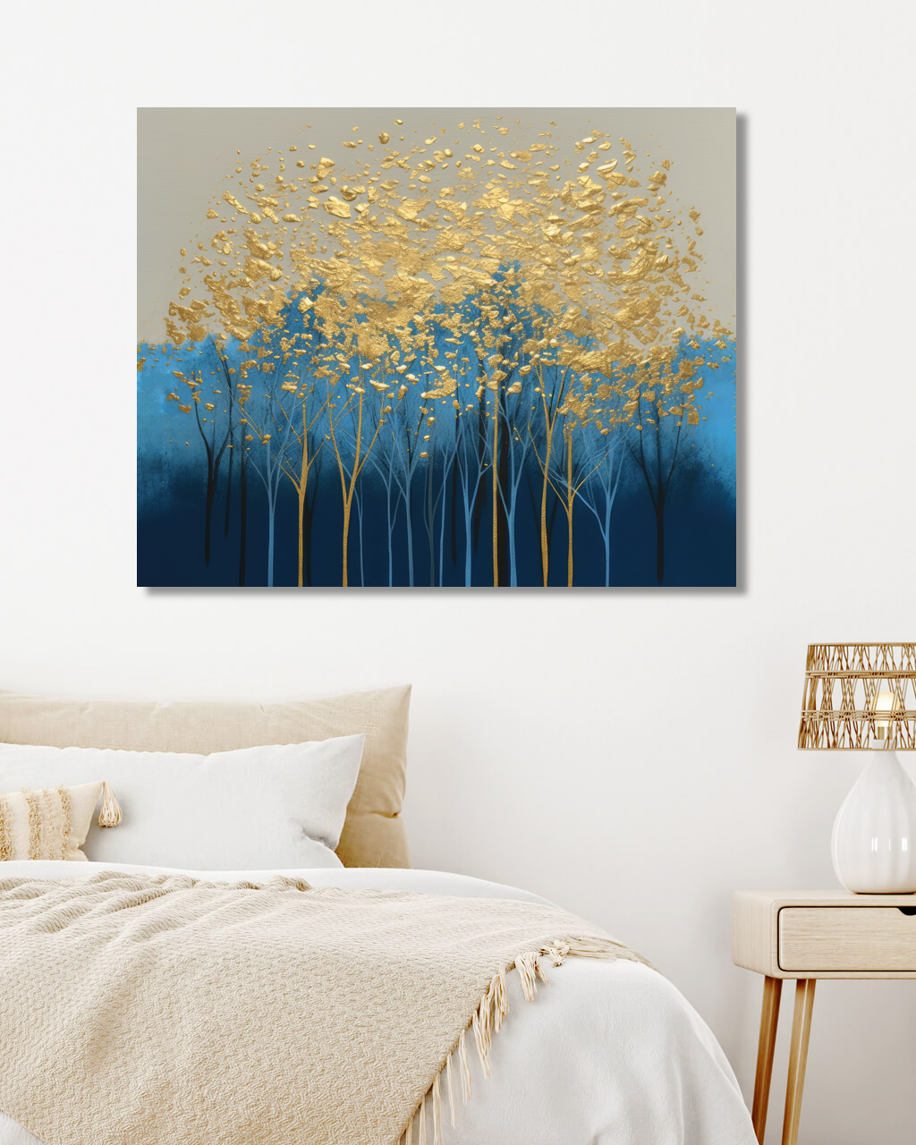 Obrazy na stěnu - Abstrakt - stromy Rozměr: 40x50 cm, Rámování: vypnuté plátno na rám