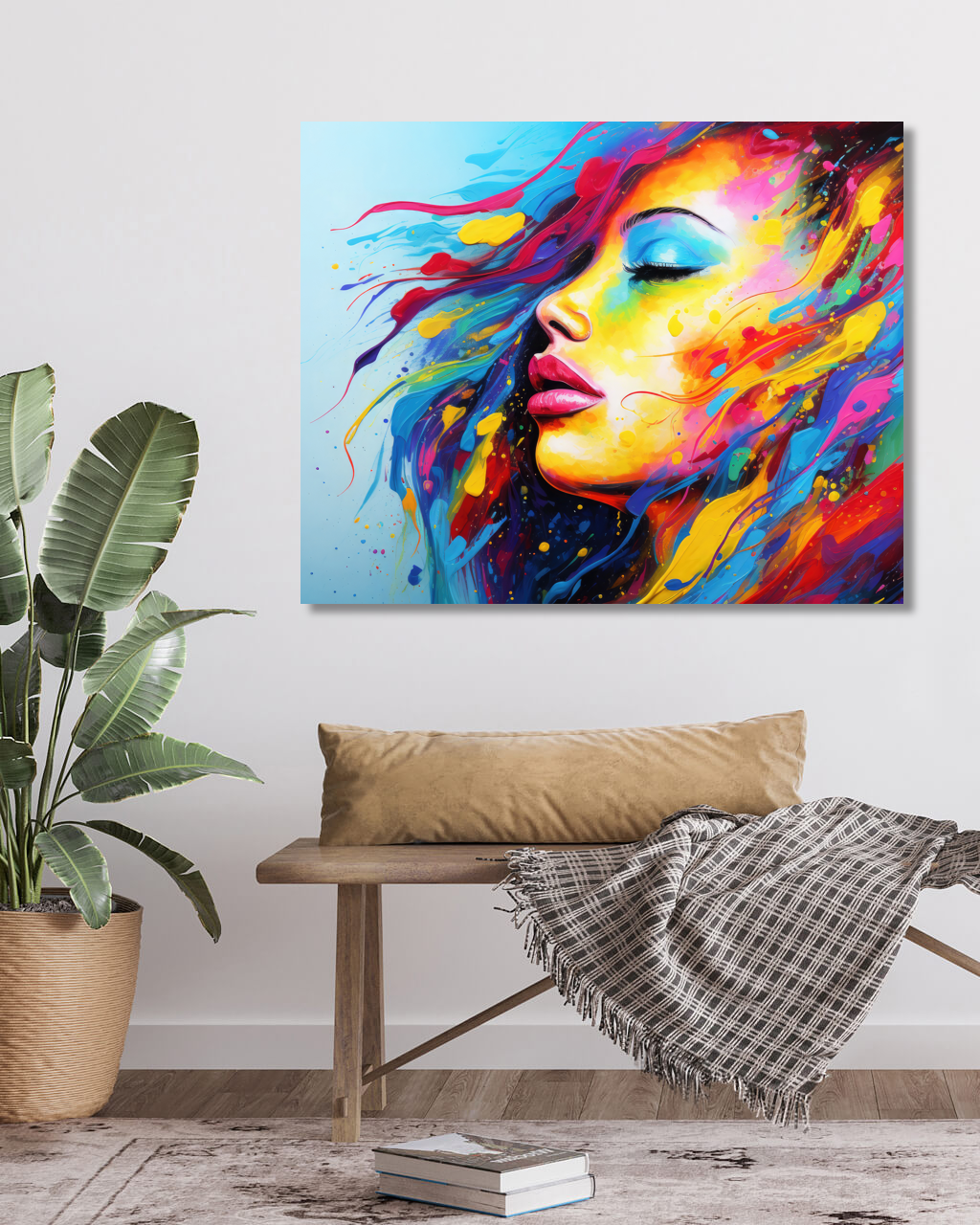 Obrazy na stěnu - Smyslná žena Rozměr: 40x50 cm, Rámování: vypnuté plátno na rám