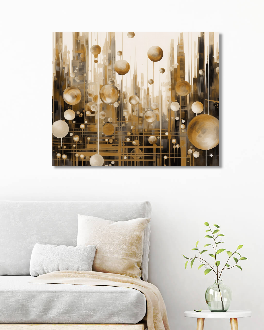 Obrazy na stěnu - Abstrakt 15 Rozměr: 40x50 cm, Rámování: vypnuté plátno na rám