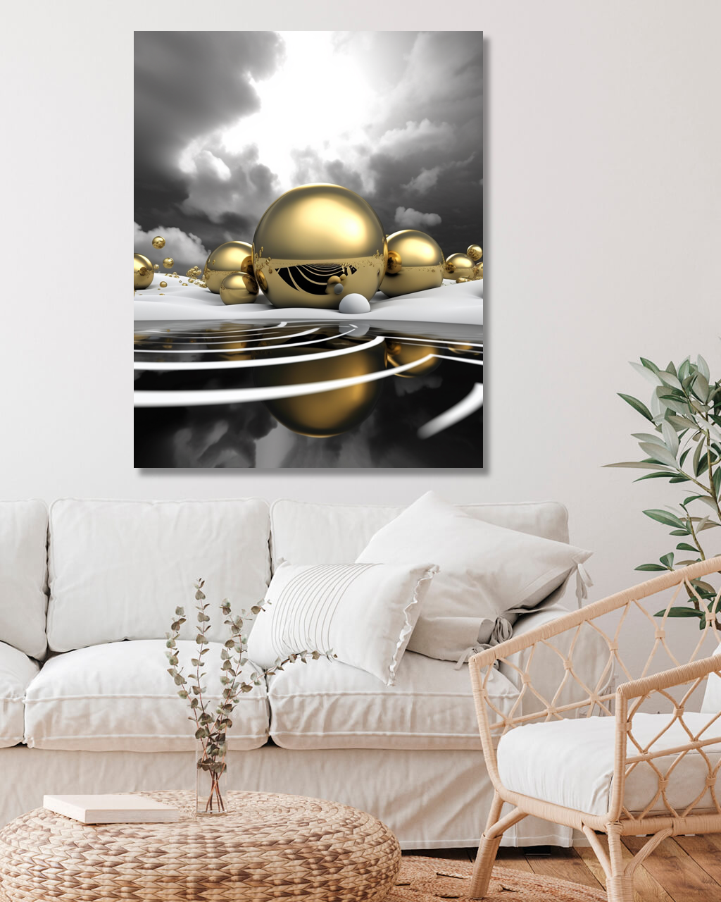 Obrazy na stěnu - Abstrakt 16 Rozměr: 40x50 cm, Rámování: vypnuté plátno na rám