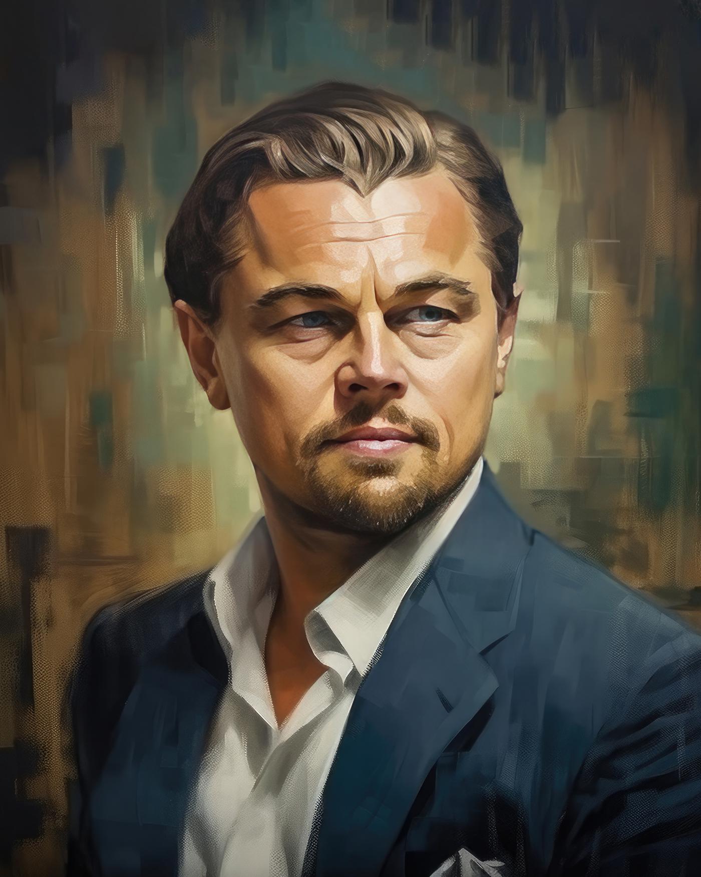 Obrazy na stěnu - Leonardův portrét Rozměr: 40x50 cm, Rámování: vypnuté plátno na rám