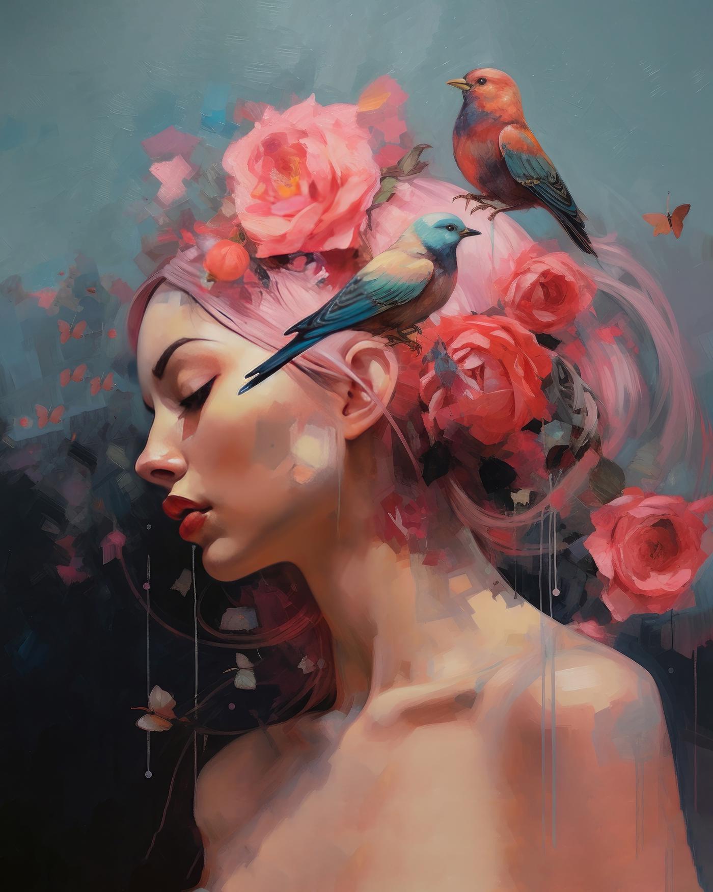 Obrazy na stěnu - Harmonie přírody Rozměr: 40x50 cm, Rámování: vypnuté plátno na rám