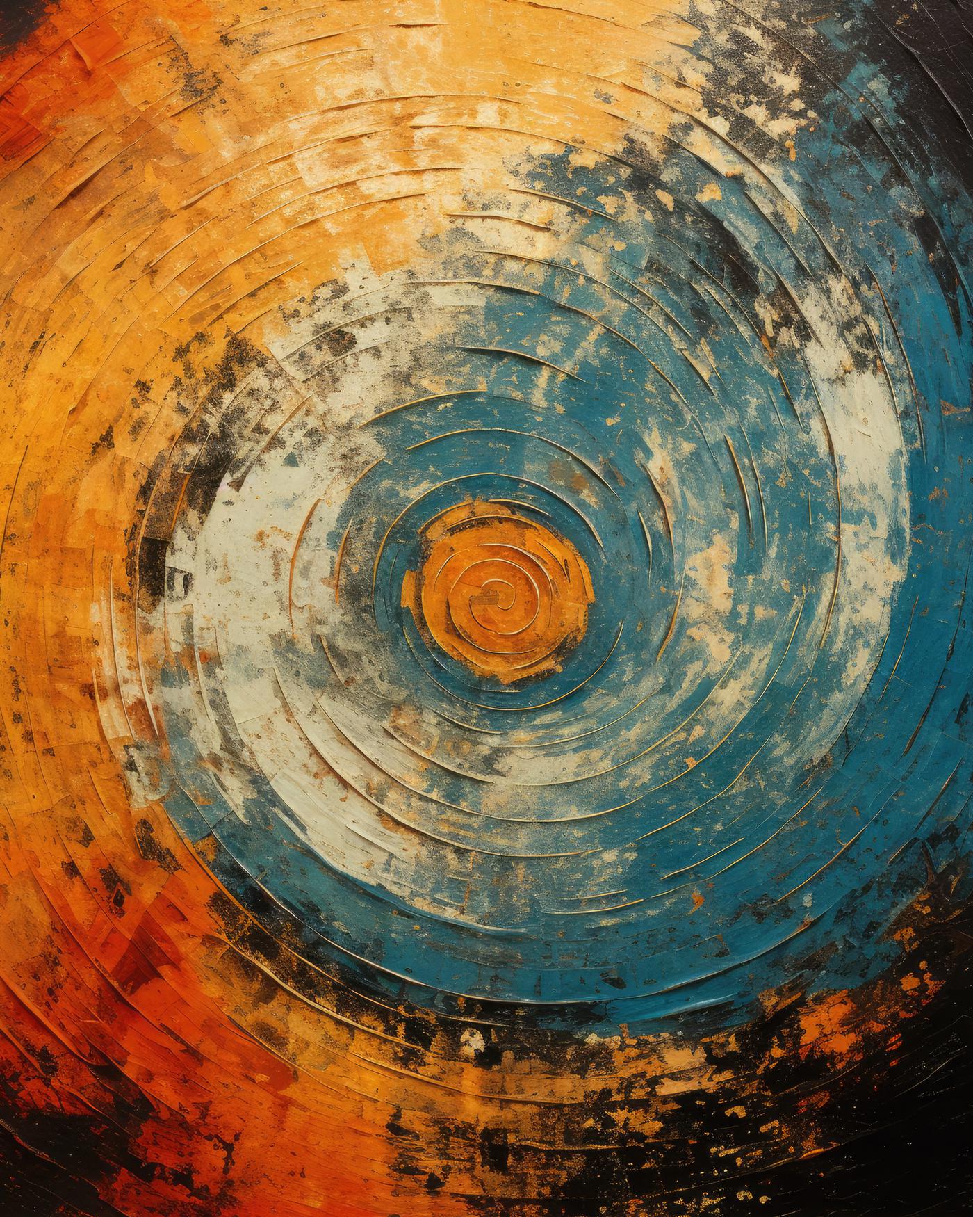 Obrazy na stěnu - Abstrakt 19 Rozměr: 40x50 cm, Rámování: vypnuté plátno na rám