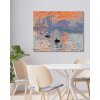 Malování podle čísel - VÝCHOD SLUNCE (C.MONET)