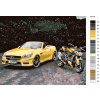 Malování podle čísel - MERCEDES A MOTORKA