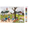 Malování podle čísel - JOSEF LADA - JARO NA VSI