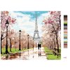 Malování podle čísel - MILENCI V PARKU U EIFFELOVY VĚŽE (RICHARD MACNEIL)