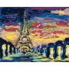 Malování podle čísel - BAREVNÁ EIFFELOVA VĚŽ