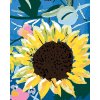 Malování podle čísel - SLUNEČNICE A LISTY (ALEXANDRIA GILBERT)