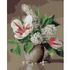 Malování podle čísel - ZÁTIŠÍ TULIPÁN A ŠEŘÍK V KERAMICKÉM KVĚTINÁČI (PIETER WAGEMANS)