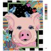Malování podle čísel - PRASÁTKO (JONNA JAMES)