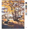 Malování podle čísel - JELEN U STROMU (D. RUSTY RUST)