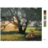 Malování podle čísel - JELEN POD STROMEM (D. RUSTY RUST)