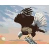 Malování podle čísel - OREL ZA SOUMRAKU (D. RUSTY RUST)