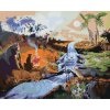 Malování podle čísel - ZVÍŘATA U NAPAJEDLA (D. RUSTY RUST)