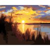 Malování podle čísel - ZÁPAD SLUNCE U JEZERA (D. RUSTY RUST)