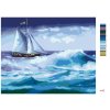 Malování podle čísel - PLACHETNICE NA MOŘI (D. RUSTY RUST)