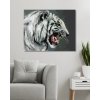 Malování podle čísel - ŘVOUCÍ BÍLÝ TYGR PORTRÉT (D. RUSTY RUST)