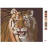 Malování podle čísel - TYGR PORTRÉT (D. RUSTY RUST)