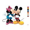 Malování podle čísel - MICKEY MOUSE DOSTAL OD MINNIE PUSU NA TVÁŘ