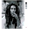 Malování podle čísel - KOUŘÍCÍ BOB MARLEY