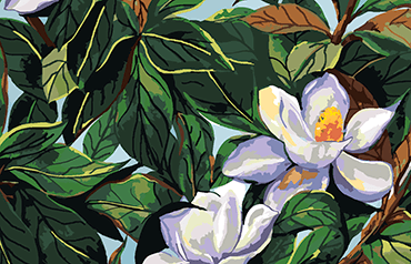 Obrazy z roślinami: Kwitnące motywy Alexandrii Gilbert