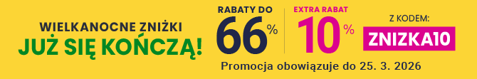 Rabaty do 66 % + extra rabat 10 %
