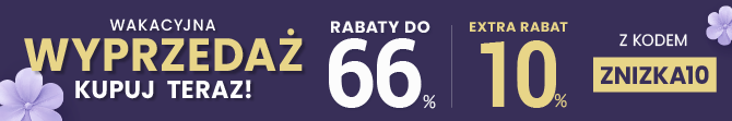 Rabaty do 66 % + extra rabat 10 %