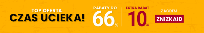 Rabaty do 66 % + extra rabat 10 %