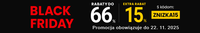 Rabaty do 66 % + extra rabat 15 %